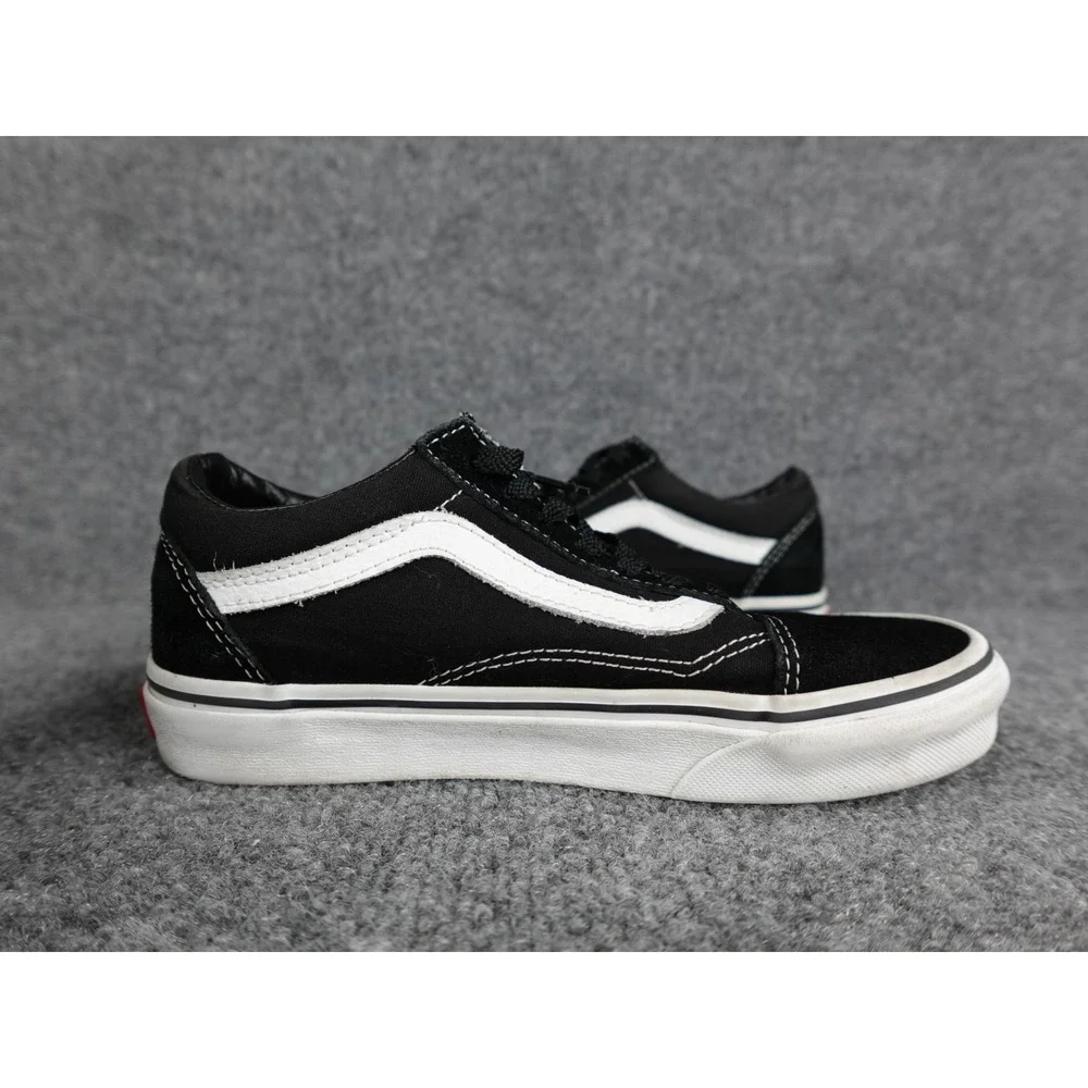 Vans Old Skool Shoes US Mens 3.5/US Women 5‎ Cushioned Black White Low Top
